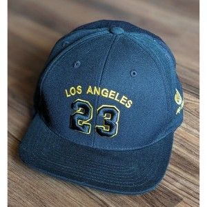 Los Angeles Player #23 LeBron Snapback Baseball Custom Hat Cap Robot